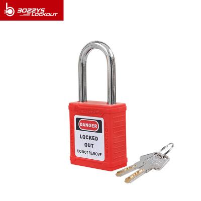China BOSHI Brand Unique Design 38Mm Steel Shackle Durable Safety Padlock for sale