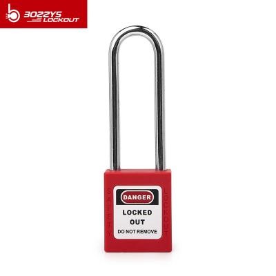 China BOSHI High Quality 76mm Steel Shackle Nylon PA Lock Body Material Safety Padlocks for sale