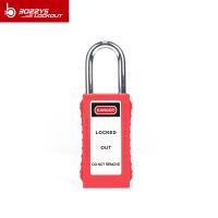 China 2018 New Design Long Body Safety Padlock any colors available, usually red and yellow for sale