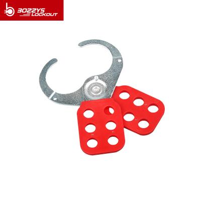 China Rustproof Industrial Safety Lock Hasps Six Holes Master Lockout Hasp for sale