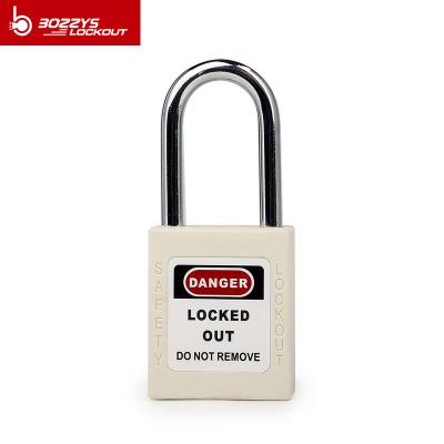 Chine Longs cadenas en acier de lock-out de dispositif d'accrochage d'OEM 38mm avec le corps en nylon à vendre