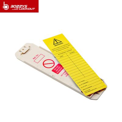 China 212MM Length Safety Lockout Tags Scaffolding Inspection Tags for sale