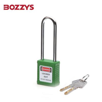 China lockout tagout Safety Padlocks With master Key and 76mm Shackle for sale