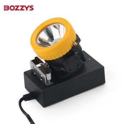 China Sturdy Waterproof LED Mining Headlight Rechargeable Safety Cordless Lamp for sale