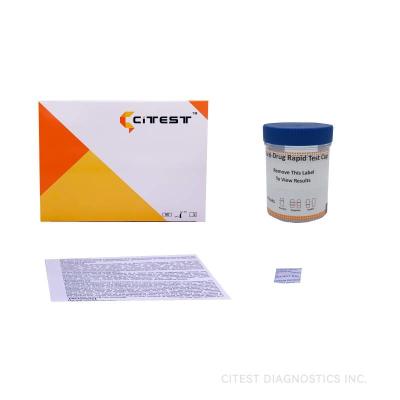China 25T A1 2 3 Multi Drug Rapid Test Cup Convenient One Step Drug Testing Kits for sale