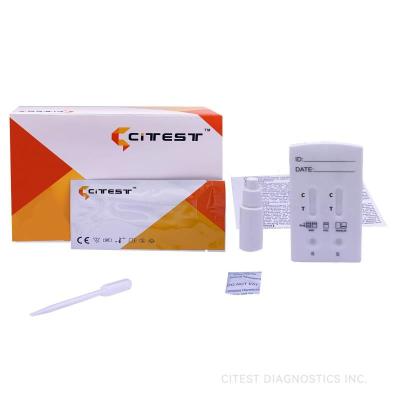 China Citest Self Drug Abuse Diagnosis Multi Drug Rapid Test Cassette Urine Fast Reading for sale