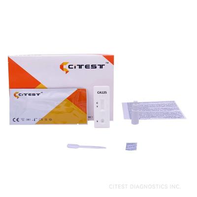 China 98.0% Specificity One Step CA125 Rapid Test Cassette 10 Minutes Fast Reading for sale
