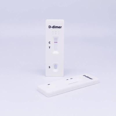 China CE 500ng/ML D Dimer Rapid Test Kit DIC DVT PE Cardiac Marker Test Kit for sale