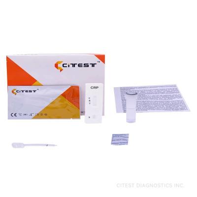 China C Reactive Protein CrP Diagnostic Test 97.8% Accurate Cardiac Marker Rapid Test Kits for sale