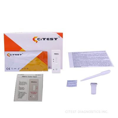 Китай Тест здоровья всей крови теста гемоглобина CE HbA1c Glycated Citest быстрый продается