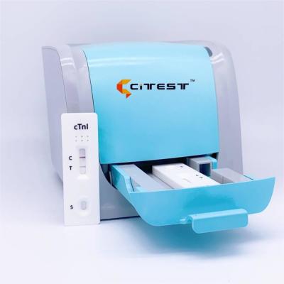 Китай Semi количественное обнаружение кассеты теста CTnI быстрое человеческого сердечного Troponin я продается