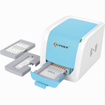 China COVID 19 Antigen Rapid Test Kit High Accuracy Nasopharyngeal Swab Test Kit Wiht LF Reader for sale