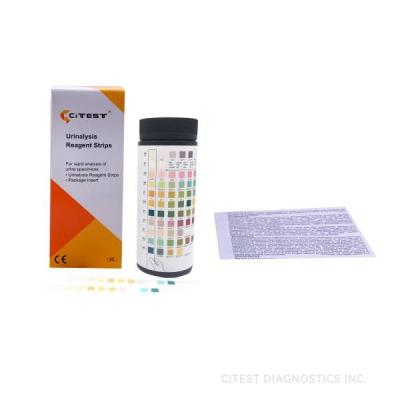 China Citest Dipstick Biochemistry Test Kit Urinalysis Reagent Strips 100T for sale