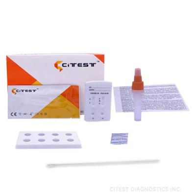China Icic-525 COVID 19 Snelle Test Kenmerkend Vitro van Kit Influenza ab van de Antigeen de Snelle Test Te koop