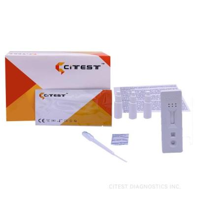 China Alta sensibilidade 25T 40T Cronovírus 19 Kit de teste de anticorpos Doença IgG IgM Cassete de teste à venda