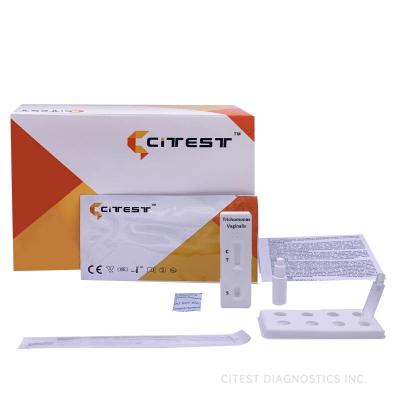 China CE 10T Trichomonas Rapid Test Cassette Vaginal Swab Women's Health Test Kit for sale