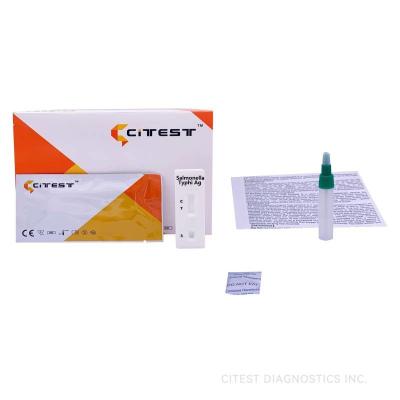 China CE Salmonella Typhi Antigen Rapid Test Infectious Disease Test Kit for sale