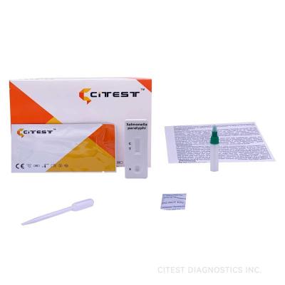 Китай кассета vitro теста антигена Paratyphi 5 салмонелл минут быстрая диагностический продается