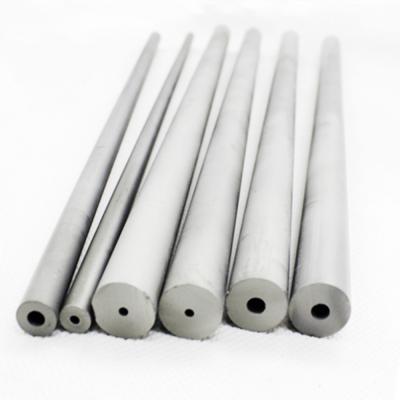 China HV1690 Tungsten Carbide Rod With Straight Hole 12% Cobalt 12mm Diameter for sale