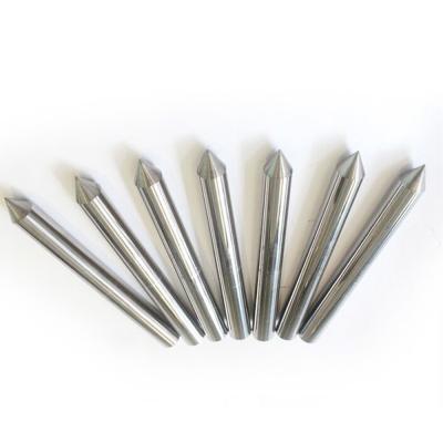 China 4.0mm Tungsten Carbide Pins HRA 89.5 Sub fine Grain size For Wood Carving for sale