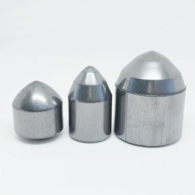 China Parabolisches Hartmetall-Knopf-Stückchen Od 12.35mm für Felsen-Bohrung zu verkaufen