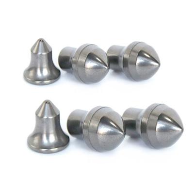 China Mushroom Sharp Rock Button Bits HRA 86.0 Formations Carbide Cutting Bits for sale