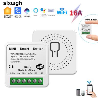 China Módulo de retransmisión elegante de MINI Smart Home Modifier Tuya Zigbee del interruptor de DIY Homekit en venta