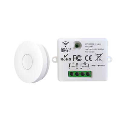 China RF433Mhz Self Powered Waterproof Remote Controller Switch Wall Light Switch for sale