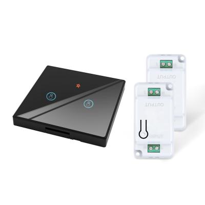 China Fire Resistant ABS Homekit Smart Switch AC Powered Two On Off Switches for sale