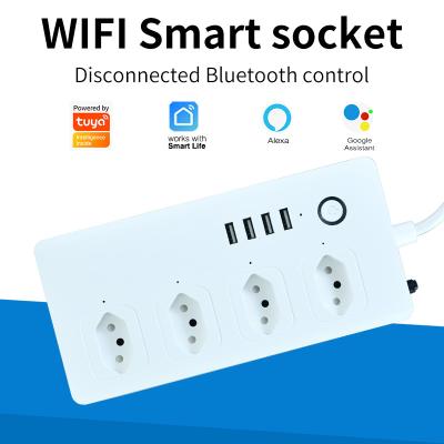 China 50Hz 60Hz Homekit Smart Socket 2.6 Ounces USB Remote Control Electric Sockets for sale