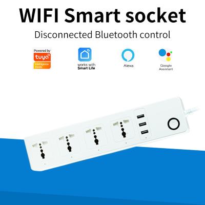 China Wi Fi Remote Control Homekit Smart Socket 2.6 Ounces Remote Outdoor Socket for sale
