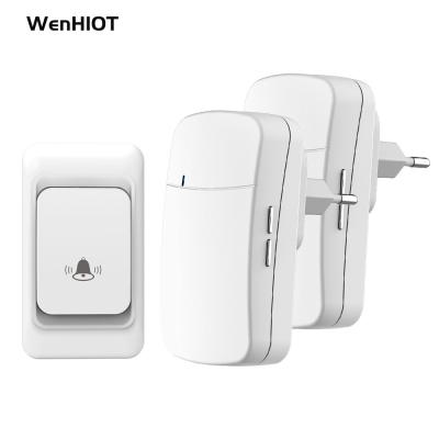 China Small Black Wifi Video Doorbell Smart Two Way Wireless Doorbell Camera for sale