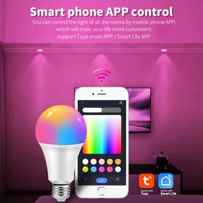 China 10W Smart Wifi LED Bulb Compatible with Android IOS - AC 100-240V for sale