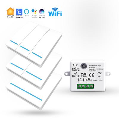 China Homekit Self Powered Wireless Switch Cozylife App Remote Control Switch Self Powered for sale