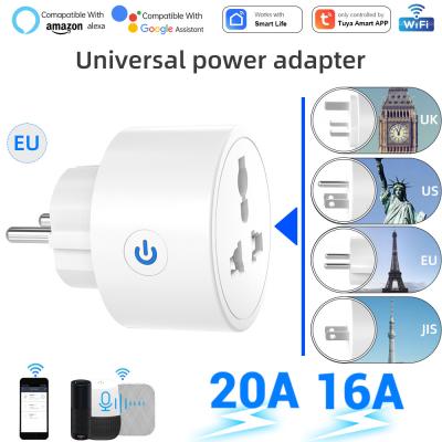 Chine Tuya Wifi Smart Socket Remote Voice Control Plug With Scheduling And Automation Functions à vendre