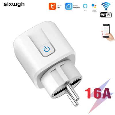 China White Intelligent Wireless Outlet Plug Electrical Smart Plug Outlet à venda