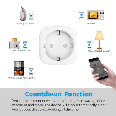 China IOS/Android Compatible Smart Socket Plug With App Control And Voice Control à venda