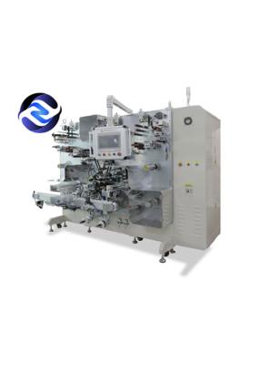 China Linha de produção 60mm cilíndrica polar máquina da bateria de lítio da pilha de enrolamento manual à venda