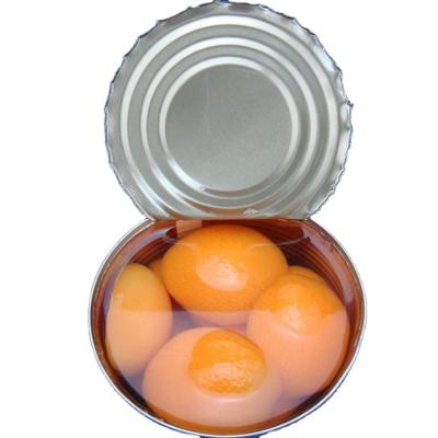 China OEM Fresh Apricot Syrup Fruit Canned Yellow Peach In Halves Slices Dices for sale