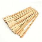 China OEM Disposable Bamboo Paddle Skewer Sticks For Fruit Meat Vegetables for sale