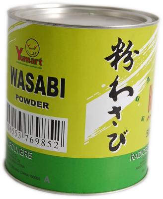 Chine Le raifort pur de wasabi saupoudrent la poudre japonaise commode épicée de moutarde à vendre