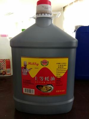 Chine sauce chaude chinoise à huître d'assaisonnement de pot de basse du sodium 5L sauce à huître à vendre