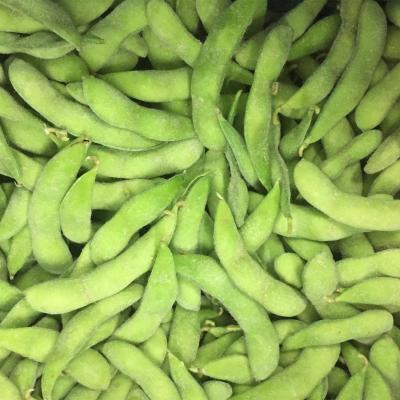 China la planta de comida entera congelada de Edamame Pods IQF de la longitud de los 4cm basó un grado en venta