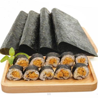 China Haccp Oem 50 Sheets Dried Yaki Nori Roasted Seaweed for sale