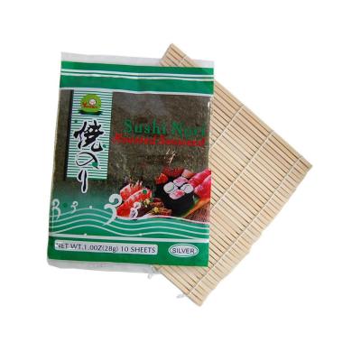 China Dried Roasted 100 Sheets Yaki Nori Seaweed Japanese Oem Accept for sale