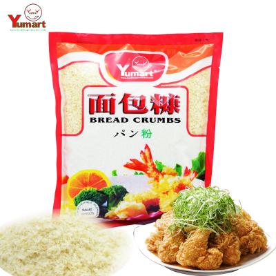 China 500g Retail Bag Japanese Panko Bread Crumbs White Color 5mm Granular Size for sale