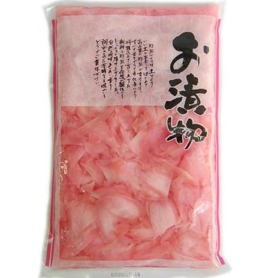 China jengibre conservado en vinagre gusto dulce del sushi 1kg*10bag/Carton en venta