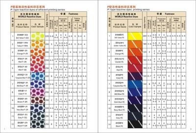 China Custom Synthetic dyes Reactive P Type Printing Series Fiber Reactive Dye Dyeing for sale