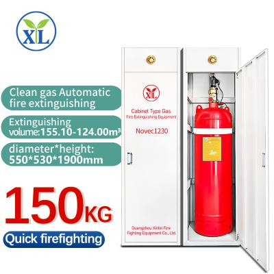 China Novec Fire Extinguishing System Clean Agent Fire Fighting Novec 1230 Cylinders For Library for sale