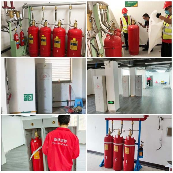 Quality Hfc-227ea Cylinder FM200 Fire Suppression System Extinguisher 4.2MPa System For for sale